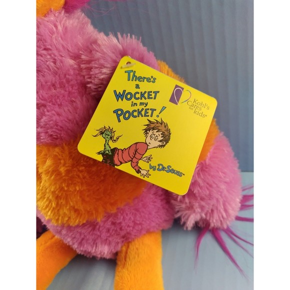 Kohls Cares 18" There's a Wocket in My Pocket Dr. Seuss Plush Stuffed Animal Toy - Picture 7 of 10